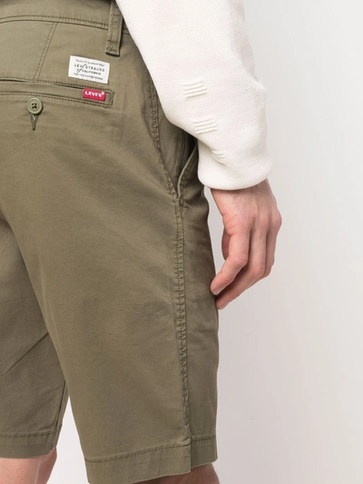 Levi's Tapered Chino Trousers In Grün