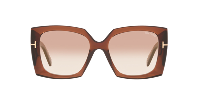 Shop Tom Ford Woman Sunglasses Ft0921 In Brown Mirror