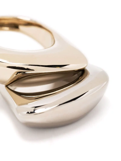 Shop Lemaire Drop Ring Set In Gold