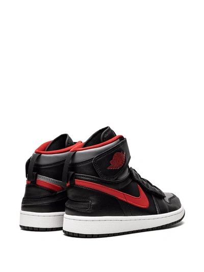 Shop Jordan Air  1 Hi Flyease Sneakers In Schwarz