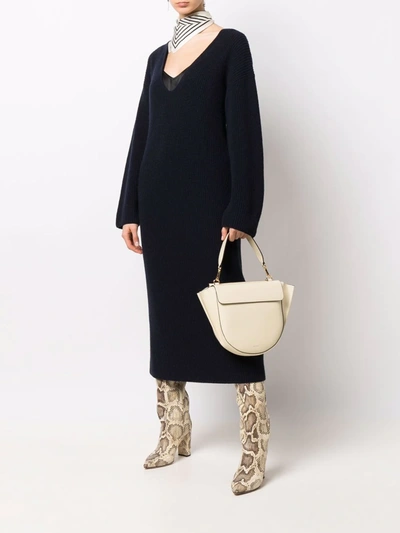 Wandler Hortensia Top-handle Bag In Nude