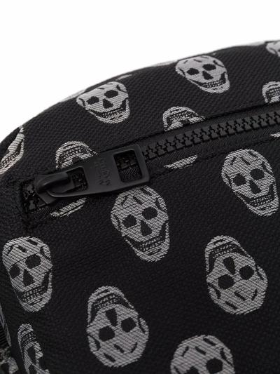 Shop Alexander Mcqueen Skull Print Belt-bag In Schwarz