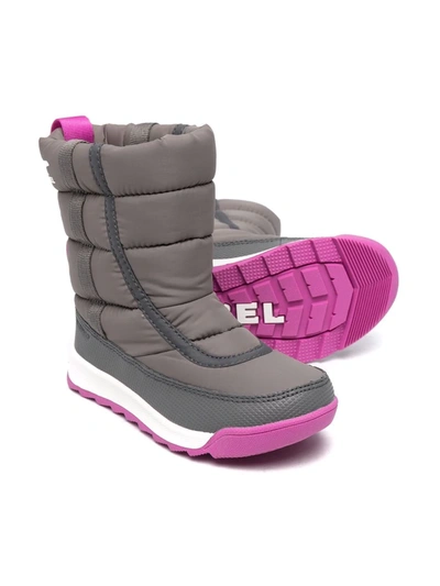 Sorel Whitney Ii Puffy Waterproof Boot In Grey