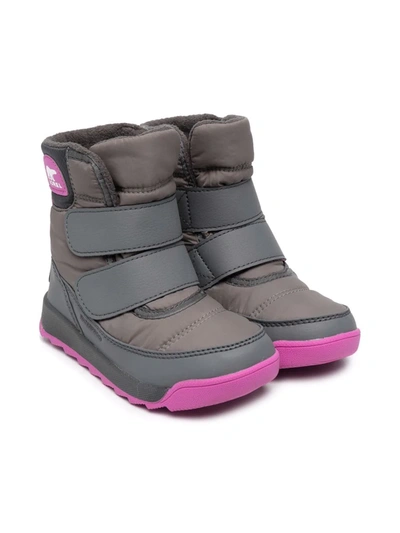 Shop Sorel Whitney Ii Double-strap Snow Boots In Grey