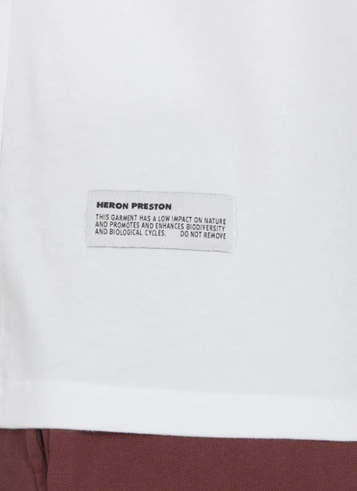 Shop Heron Preston T-shirts And Polos In White Blac