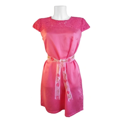 Pre-owned Pink Memories Mid-length Dress In Pink