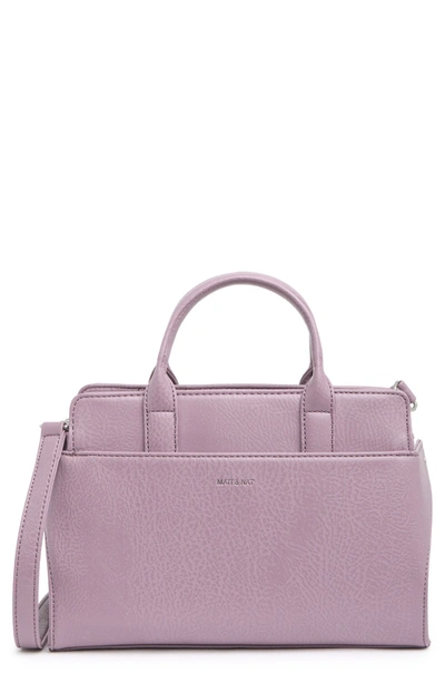 Shop Matt And Nat Small Dwell Satchel In Amethy