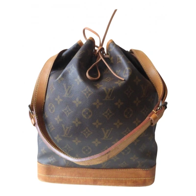 Cloth bag Louis Vuitton Brown in Cloth - 34779583