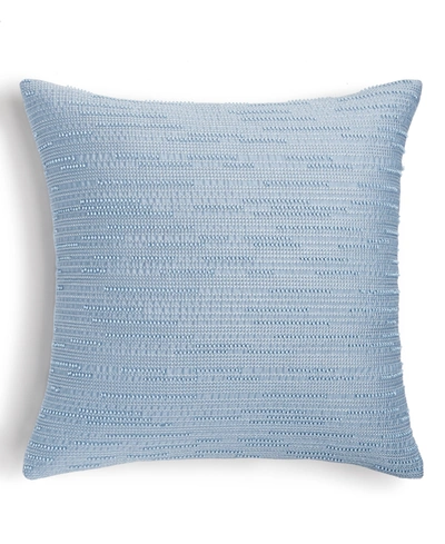 Shop Hotel Collection Closeout!  Lagoon Decorative Pillow, 16" X 16", Created For Macy's In Sea Blue
