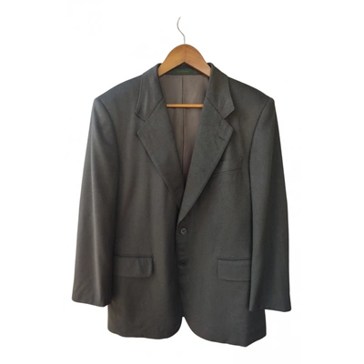 Pre-owned Carven Cashmere Jacket In Grey