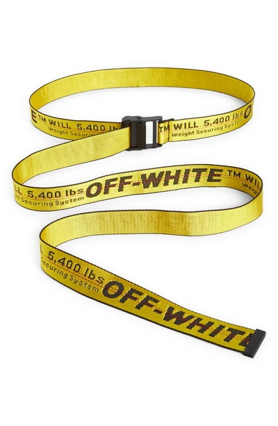 Off-white Industrial Belt 5,400 Lbs Weight Securing System