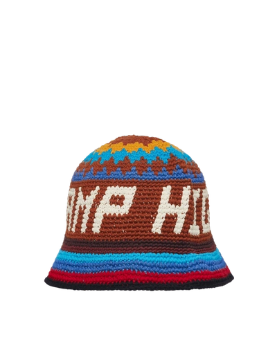 Counselor Crochet Bucket Hat In Russet