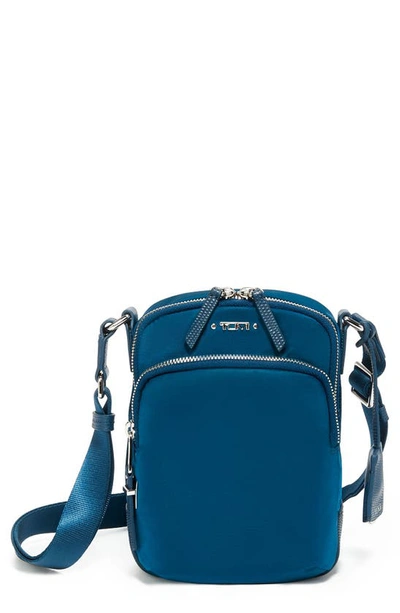 Shop Tumi Voyageur Ruma Nylon Bag In Dark Turquoise