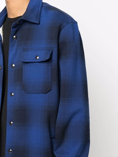 Polo Ralph Lauren Giacca A Camicia Scozzese In Blue | ModeSens