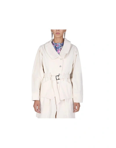 Shop Isabel Marant Dipazo Jacket In White