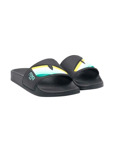 Shop Fendi Eye Sandals