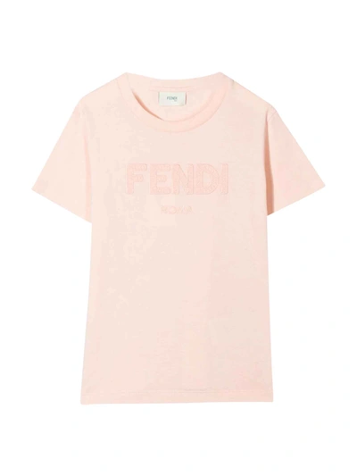 Shop Fendi Pink T-shirt In Rosa