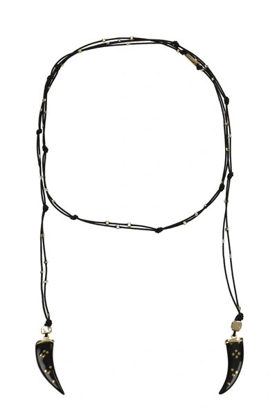 Shop Isabel Marant Jewelry In Black Synthetic Fibers