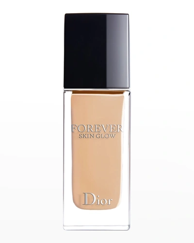 Shop Dior 1 Oz.  Forever Skin Glow Hydrating Foundation Spf 15