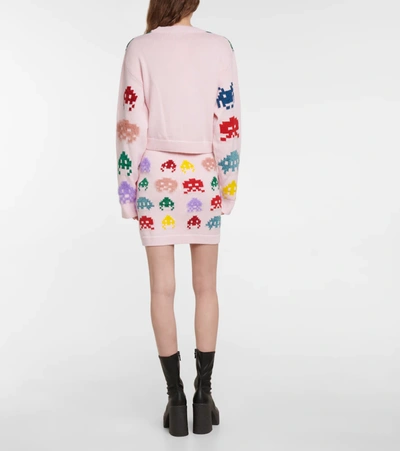 Shop Stella Mccartney Intarsia Sweater In Multicolor