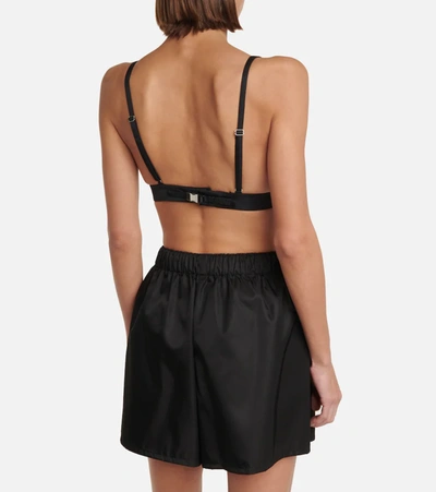 Prada Re-nylon Bralette In Nero
