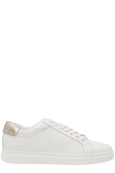 Shop Jimmy Choo Rome Lace In White