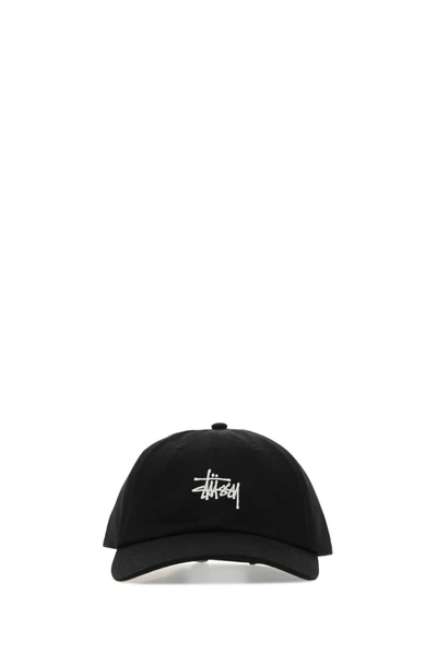 Shop Stussy Stüssy Stock Low Pro Baseball Cap In Black