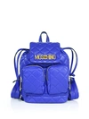 MOSCHINO Quilted Leather Backpack