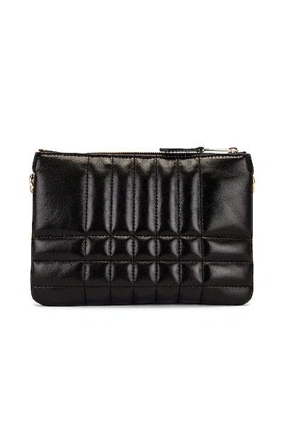 Shop Burberry Lola Double Pouch Bag In Black