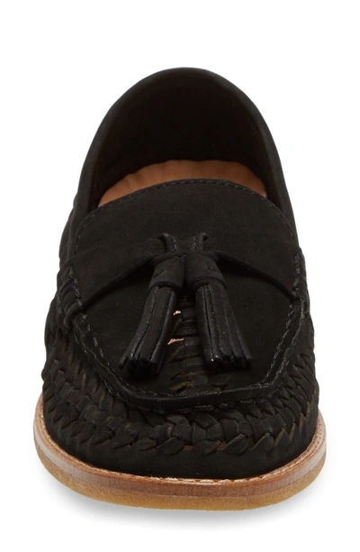 Shop Sperry Seaport Penny Loafer In Black Leather