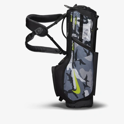 Shop Nike Unisex Air Hybrid 2 Golf Bag In Black