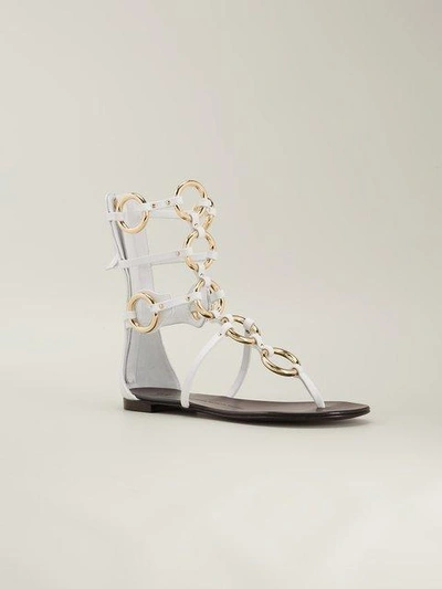 Shop Giuseppe Zanotti Strappy Gladiator Sandals