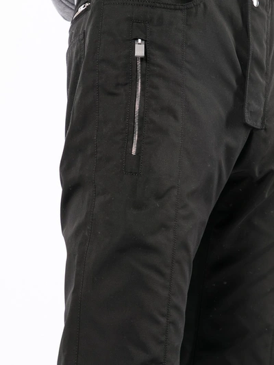 Shop Alyx Slim-fit Zip-detail Trousers In Black