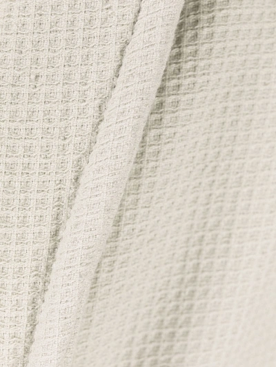Fear Of God Waffle Weave Cotton Robe In Neutrals