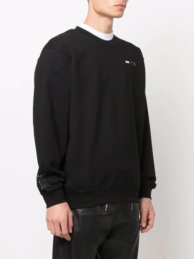 Shop Mcq By Alexander Mcqueen Chest Logo-print Sweatshirt In Black