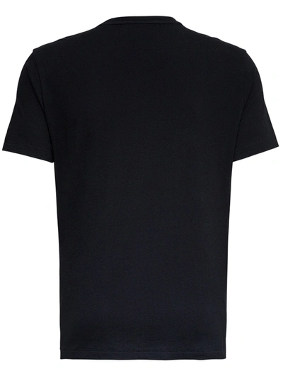 Shop Polo Ralph Lauren Black Cotton T-shirt With Logo