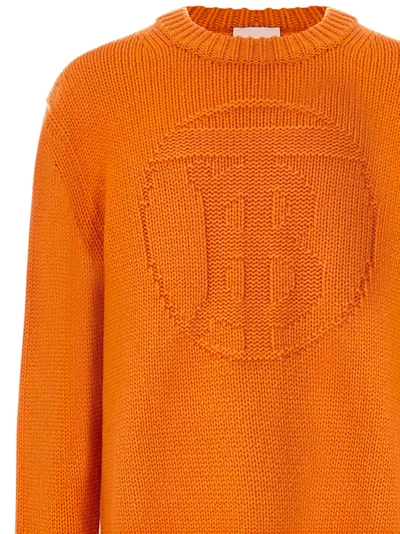 Shop Burberry Sweaters Orange