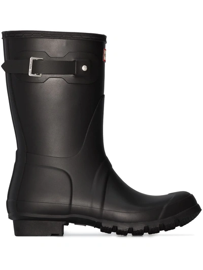 Shop Hunter Original Wellington Boots In Schwarz