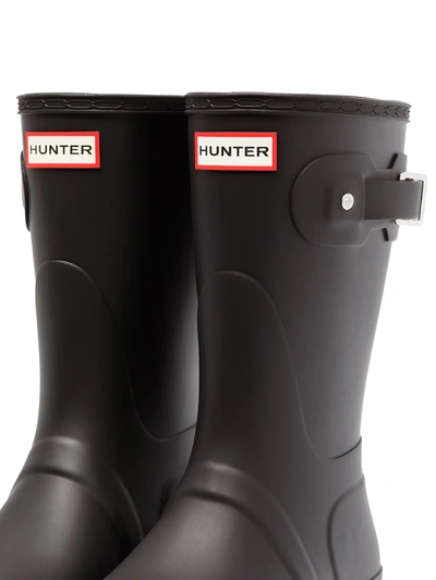 Hunter Original Wellington Boots In Schwarz