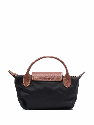 Shop Longchamp Le Pliage Original Pouch In Schwarz