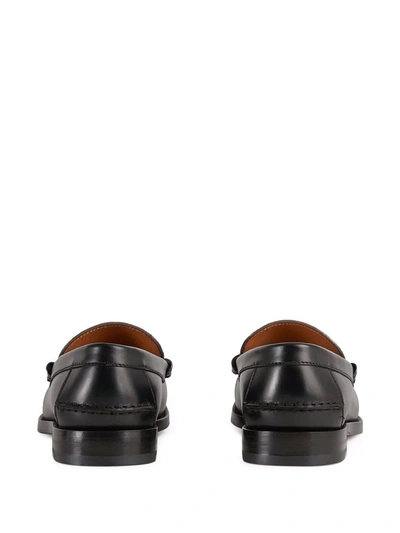 Shop Gucci Tassel-detail Gg Canvas Loafers In Schwarz