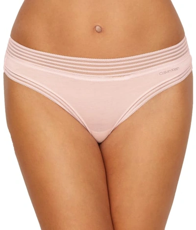Shop Calvin Klein Modal Thong In Nymphs Thigh