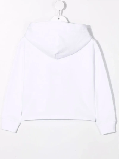 Polo Ralph Lauren Logo-print Pullover Hoodie In White