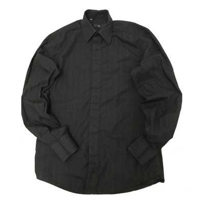 Pre-owned Z Zegna Shirt In Black
