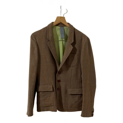 Pre-owned Mauro Grifoni Jacket In Brown