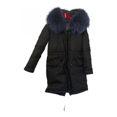 Pre-owned Mr & Mrs Italy Parka In Blue