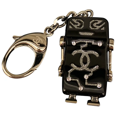 Pre-owned Chanel Bag Charm In Black