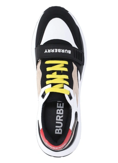 Shop Burberry Sneakers Beige