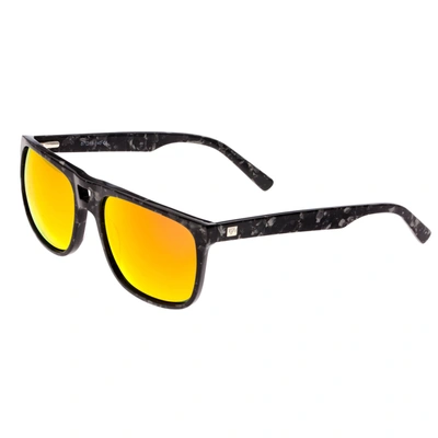 Shop Sixty One Morea Red-yellow Square Sunglasses S134rd