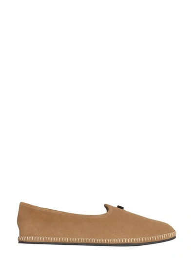 Shop Giuseppe Zanotti Suede Espadrilles In Brown